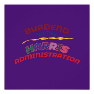 PÓSTER ENTERRADO PELA ADMINISTRAÇÃO HARRIS.