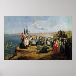 Poster Enterro do Vicomte de Chateaubriand