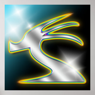 Poster Entidade abstrato nº 2