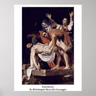 Poster Entombment por Michelangelo Merisi a Dinamarca