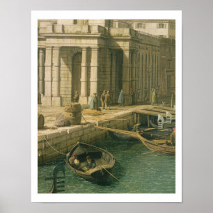 Poster Entrada ao canal grande: Olhando ocidental,