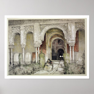 Póster Entrada ao Salão das duas irmãs (Sala de l