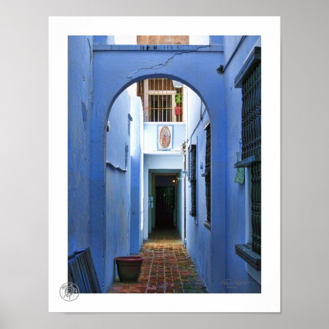 Póster Entrada Azul (Frente)