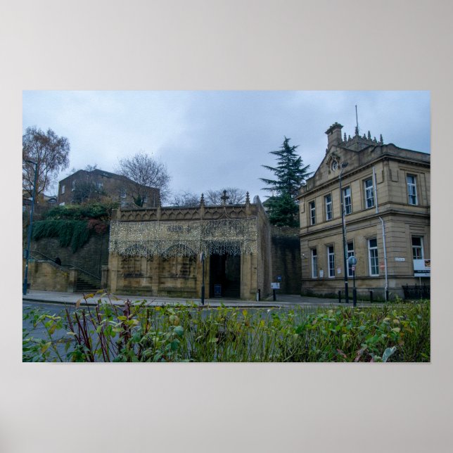 Poster Entrada da Catedral de Bradford (Frente)