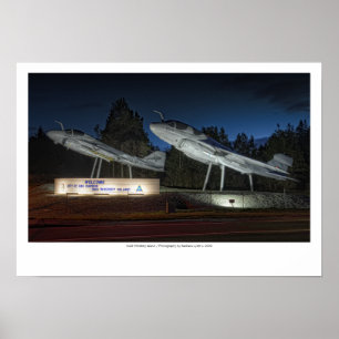 Poster Entrada da ilha do NAS Whidbey