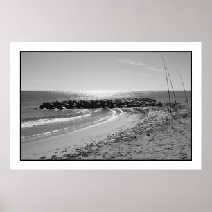 Póster Entrada da praia de Dania
