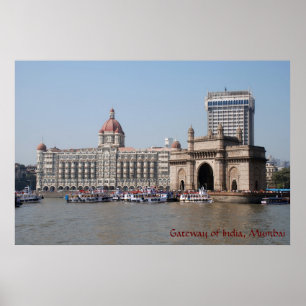 Póster Entrada de India