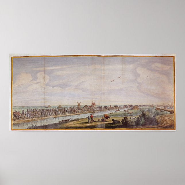 Poster Entrada de Marie de' Medici na Holanda (Frente)