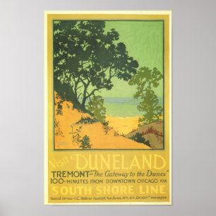 Poster Entrada de Tremont- às dunas