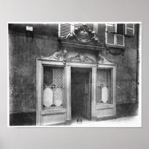 Póster Entrada de um bordel em Paris