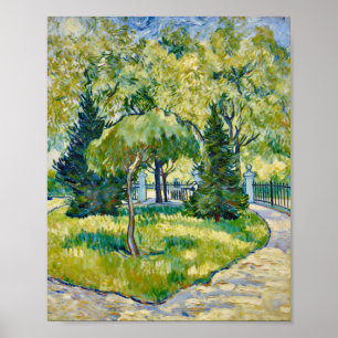 Poster Entrada de Van Gogh para o Parque em Arles