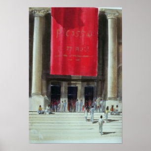 Poster Entrada do Museu Metropolitano de Nova York