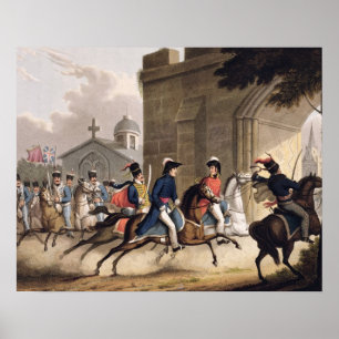 Póster Entrada do senhor Wellington em Salamanca no