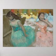 Entrada dos dançarinos mascarados Degas Canvas Imp
