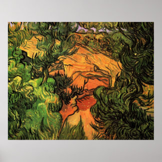 Póster Entrada em um Quarry por Vincent van Gogh