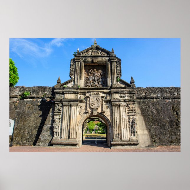 Póster Entrada Fort Santiago (Frente)