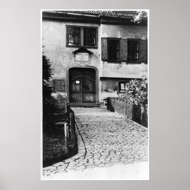 Póster Entrada na casa de Johann Sebastian Bach (Frente)