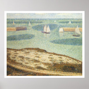 Poster Entrada para o Porto por Georges Seurat, Arte Anti