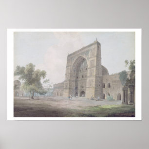 Póster Entrada principal da mesquita de Jami, Jaunpur,