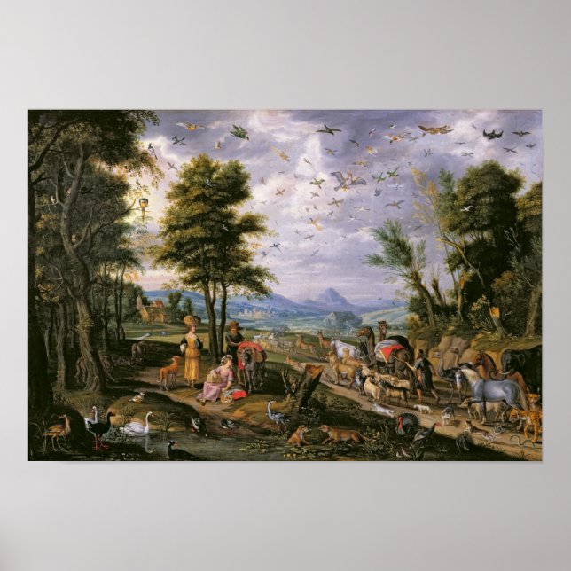 Póster Entrando na Arca (Frente)