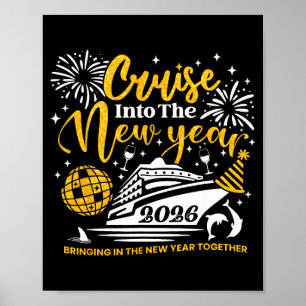Poster Entrando no Ano Novo 2026 Feliz Ano Novo 202