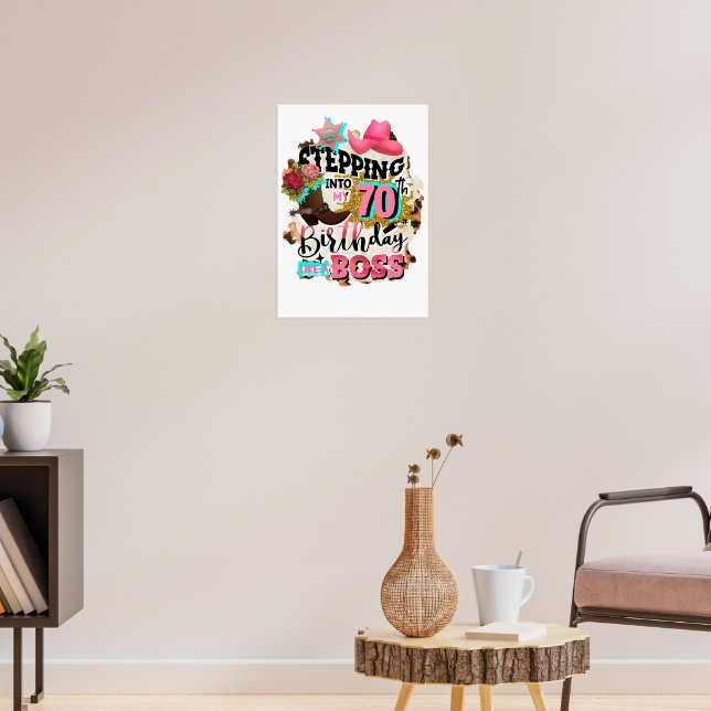Poster Entrando no meu aniversário de 70 como chefe (Sala de Estar 3)