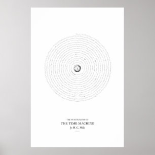 Póster Entre as palavras: A máquina do tempo