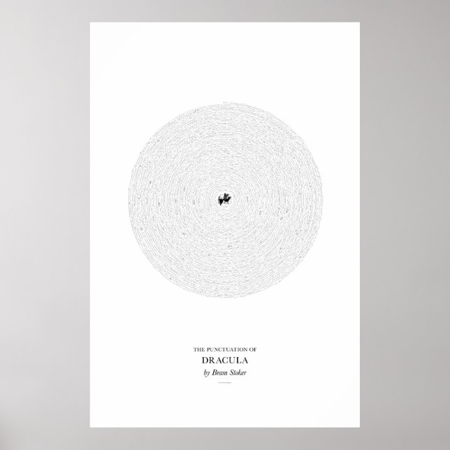 Poster Entre as palavras: Drácula (Frente)