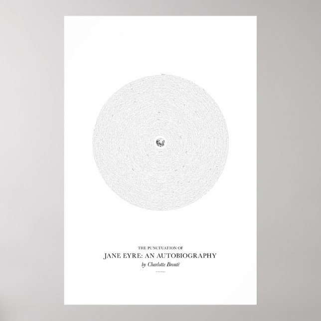 Póster Entre as palavras: Jane Eyre (Frente)