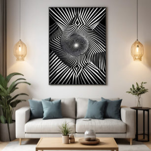 Poster Entre Linhas e Dimensões