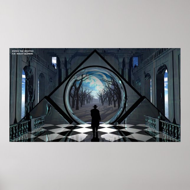 Póster Entre no solstício (Frente)