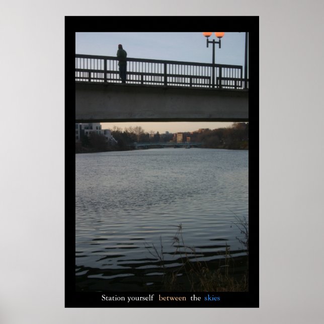 Póster Entre os céus (Frente)