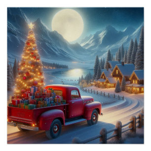 Póster Entrega da Véspera de Natal Mágica