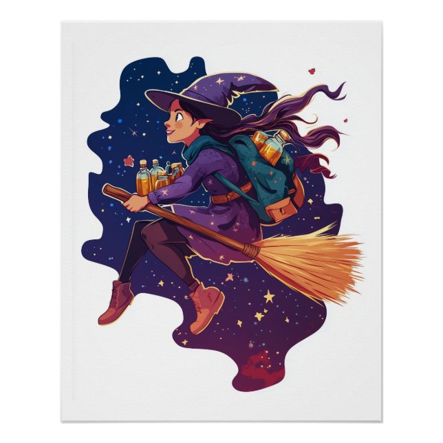Póster Entrega de Poção de Feiticeira (Frente)
