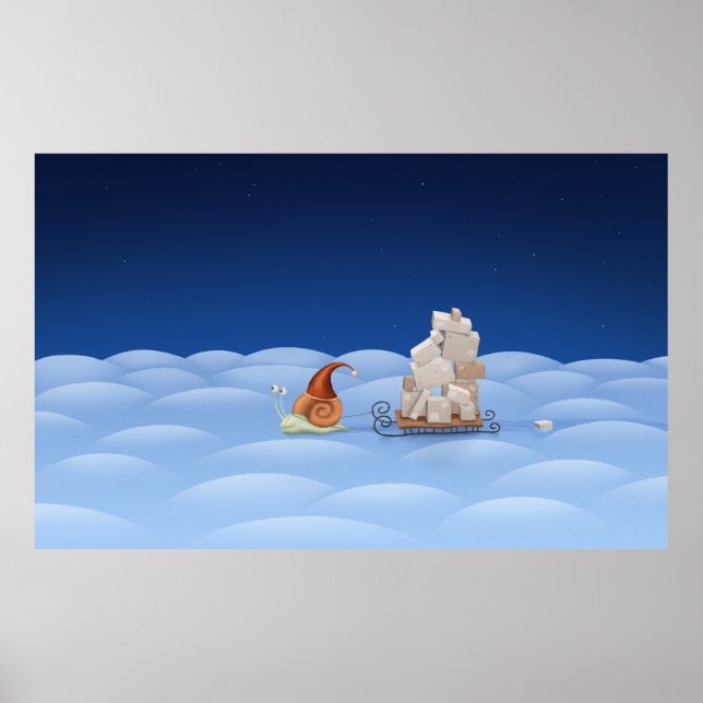 Póster Entrega do presente (Frente)