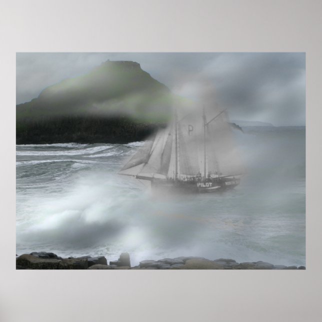 Póster Entrega Fantasma (Frente)