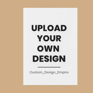 Póster Envie Seu Próprio Design Aqui   Modelo Personaliza