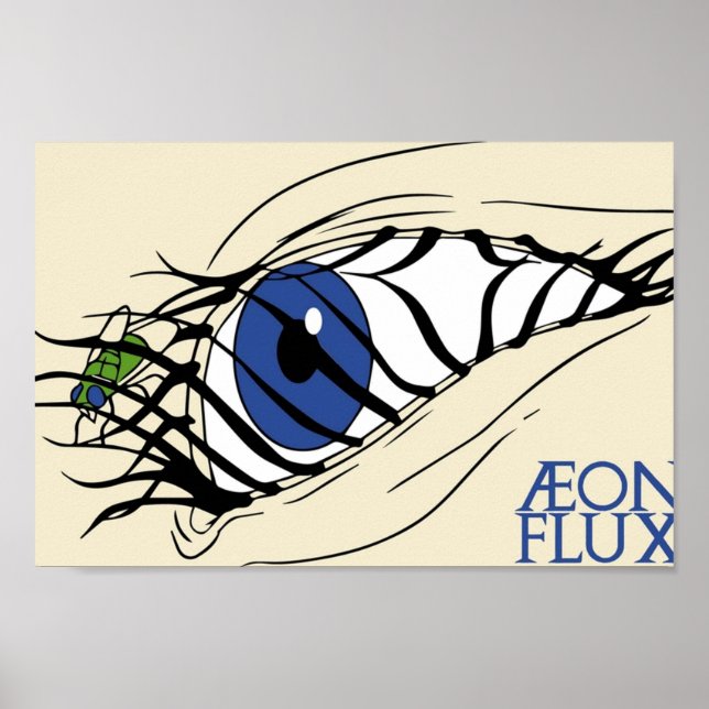 Poster Eon Flux (Frente)
