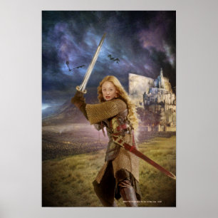 Póster Eowyn aumenta a espada