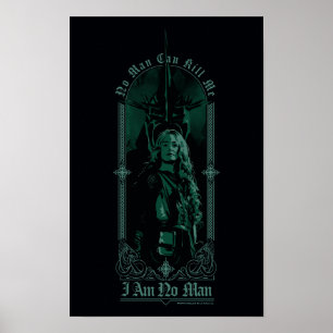 Poster Éowyn Vs SAURON™ "Eu Não Sou Homem" Gráfico de Roh