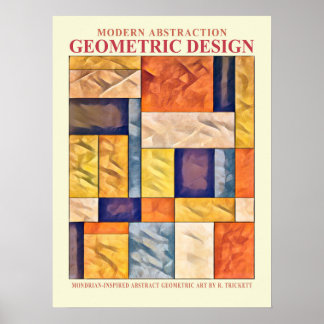 Poster EP Geométrico Abstrato No. 1