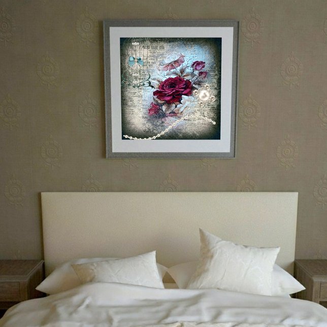 Poster Ephemera Rosa vitoriana (Criador carregado)