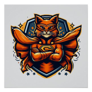 Póster Epic Super Cat