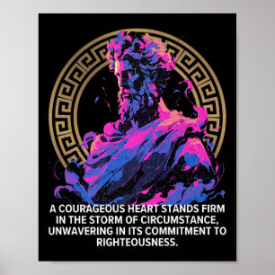 Poster Épica de Filosofia Estática da Grécia Antiga Inspi