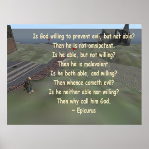 Poster epicurus