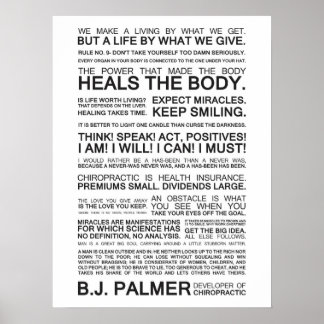 Póster Epigrams & Cotes de B.J. Palmer