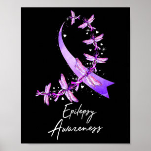 Poster Epilepsia Sensibilização Dragonfly Novembro Vestim