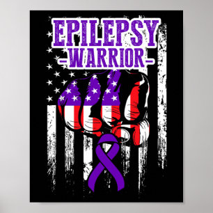 Poster Epilepsia Sensibilização Sobrevivência do Guerreir