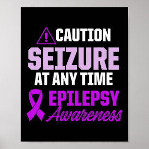 Poster Epilepsia Sensibilização Sobrevivência do Guerreir
