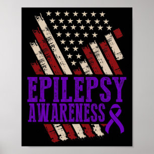 Poster Epilepsia Sensibilização Sobrevivente Guerreiro Ep